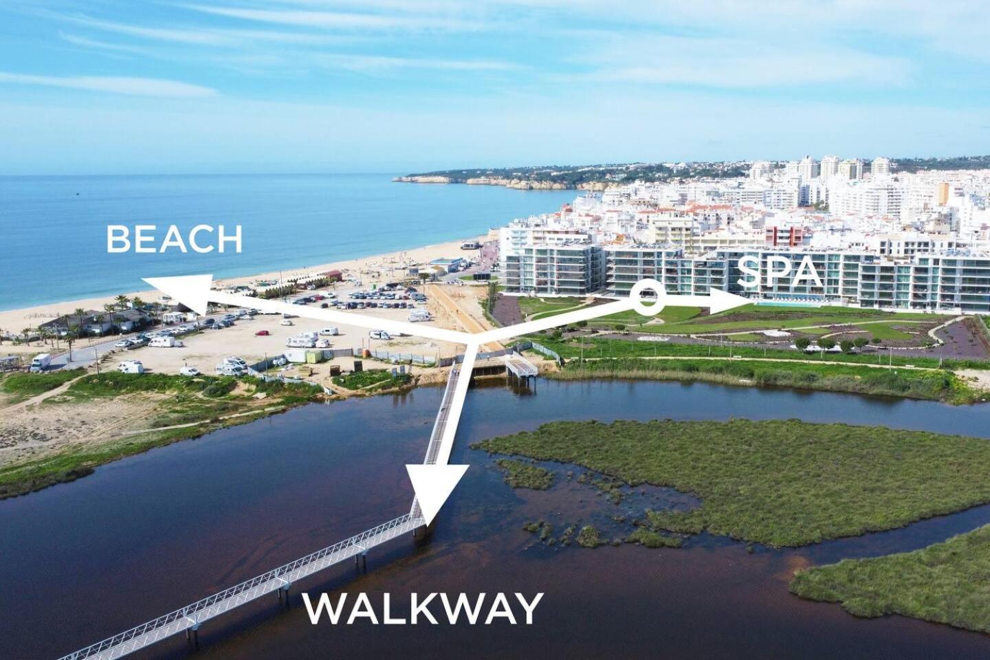 Bayline- Beachfront And Pool Armação de Pêra 외부 사진